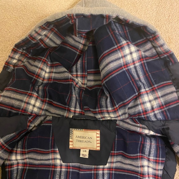 Large Flannel Jacket, never worn - Picture 3 of 3